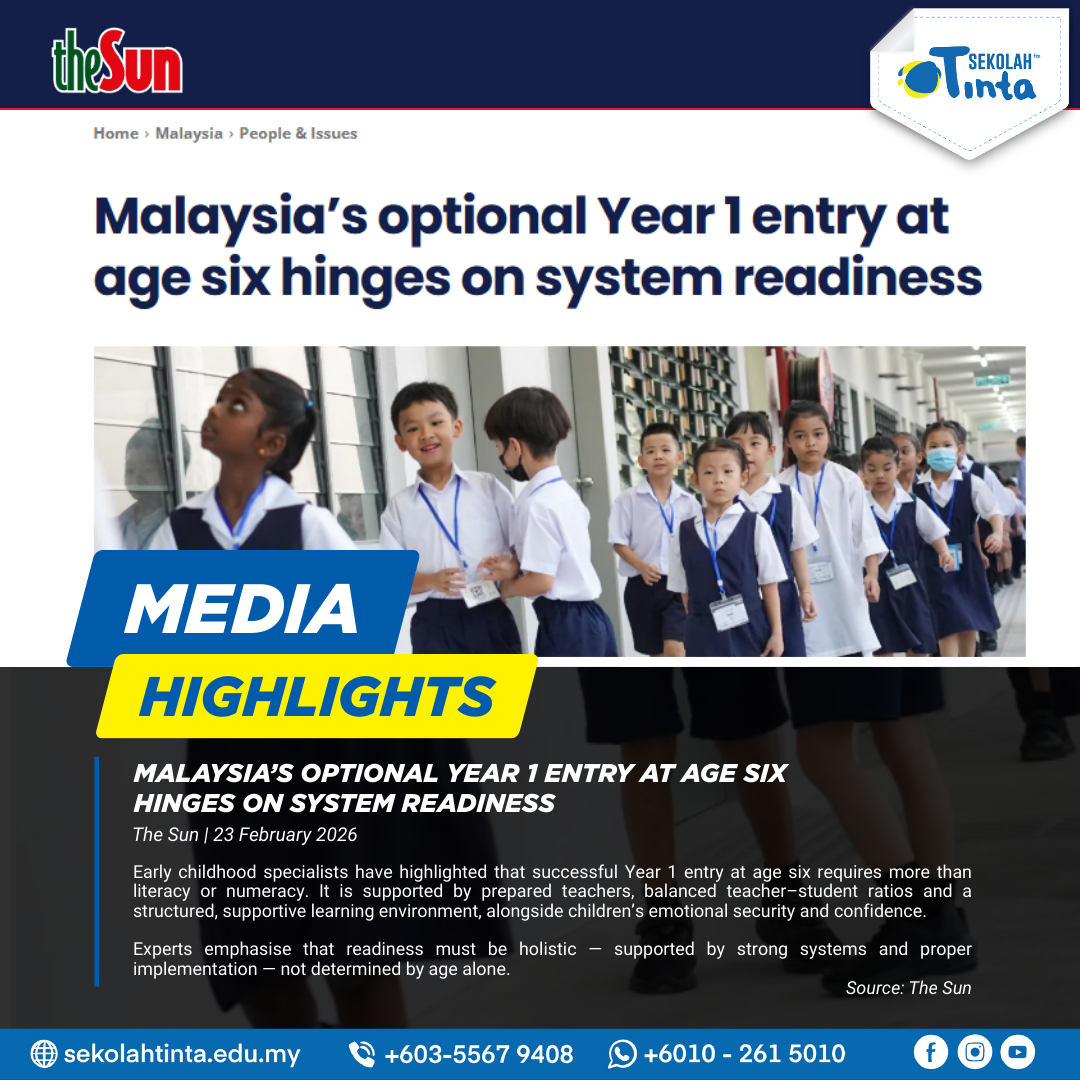 STARTING YEAR 1 AT AGE SIX BEGINS WITH SYSTEM READINESS