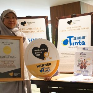 Sekolah Tinta Earns the Prestigious 2023 Motherhood Choice Award  as the Best National Curriculum Private School